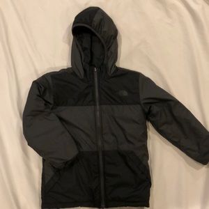 Boys reversible northface jacket